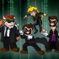Plumbtrix Group Funny Video Game & Science Movie Parody - Vinyl Print Poster