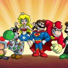 Plumbers League of America Group Game & Super Hero Parody - Vinyl Print Poster