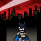 Main Caped Billionaire Video Game & Bat Super Hero Parody - Vinyl Print Poster