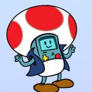 Plumbing Time Mushroom Robot Video Game & TV Show Parody - Vinyl Print Poster