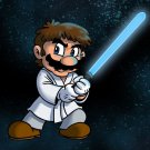 Plumbing Wars Hero Character Game & Space Movie Parody - Vinyl Print Poster