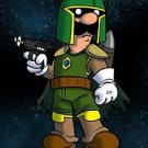 Plumbing Wars Bounty Hunter Game & Space Movie Parody - Vinyl Print Poster