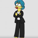 Funny Donut Cartoon & Political TV Show Parody Character 3 - Vinyl Print Poster