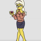 Funny Donut Cartoon & Political TV Show Parody Character 2 - Vinyl Print Poster