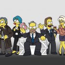 Cartoon & Political TV Show Parody Full Family Cast Logo - Vinyl Print Poster