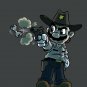 Video Game Parody "Walking Plumbers" Zombie Character 5 - Vinyl Print Poster