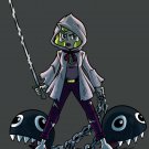 Video Game Parody "Walking Plumbers" Zombie Character 3 - Vinyl Print Poster