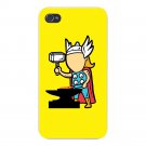"Part-Time Job Metal Factory" Parody - FITS iPhone 4 4s Plastic Snap On Case