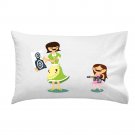 Good Job Baby Funny Mom & Daughter Machine Gun Target Shot - Single Pillow Case
