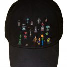 My Robot Family Funny British TV Show Parody - Black Adjustable Cap Hat