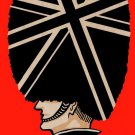 London Man Queen's Guard Red & Black - Plywood Wood Print Poster Wall Art