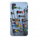 My Robot Family British TV Show Parody - FITS iPhone 4 4s Plastic Snap On Case
