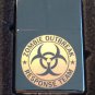 Zippo Custom Lighter - Biohazard Toxic Seal Zombie Outbreak Response Team Logo