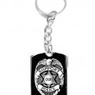 Police Policeman Prayer Your Protection 2-Sided - Metal Ring Key Chain Keychain