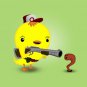 Early Bird Worm Hunter Funny Saying Parody Cute Animals - Vinyl Print Poster