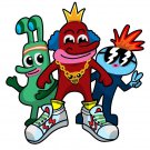 Fresh Homies Funny Cartoon Gang Humor - Vinyl Print Poster