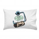Toilet Paper God Funny Empty Roll "Where's God?" - Single Pillow Case