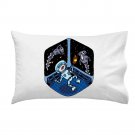 Space Pills Funny Astronaut Aliens Popping Pills - Single Pillow Case