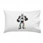 Playbot Funny Giant Robot Video Game Controller - Single Pillow Case