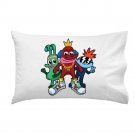 Fresh Homies Funny Cartoon Gang Humor - Single Pillow Case