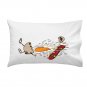 Egg Skate Funny Chicken Shattered Yoke Skateboard Fall - Single Pillow Case