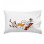 Egg Skate Funny Chicken Shattered Yoke Skateboard Fall - Single Pillow Case