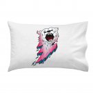 Bear Bolt Lightning Animal Cartoon Logo - Single Pillow Case