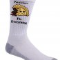 Potstickers Fix Everything Food Humor Cartoon - Crew Socks Pair