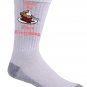 Cherry Pie Fixes Everything Food Humor Cartoon - Crew Socks Pair