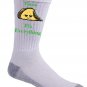 Tacos Fix Everything Mexican Food Humor Cartoon - Crew Socks Pair