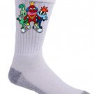 Fresh Homies Funny Cartoon Gang Humor - Crew Socks Pair