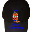 Soda Fixes Everything Food Humor Cartoon - Black Adjustable Cap Hat