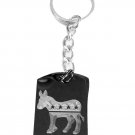 Democrat Democratic Party Donkey Political - Metal Ring Key Chain Keychain
