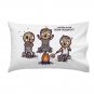 "Zombie Tales" Campfire Stories While Roasting Brain Fire - Single Pillow Case