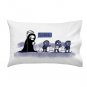 "Paperwork" Grim Reaper Complaining About Zombies Graveyard - Single Pillow Case