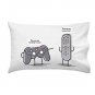 "Controlling" Video Game Controller & TV Remote Arguing - Single Pillow Case