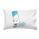 "Aerosoiled" Funny Aerosol Can Spraying Out Back End Humor - Single Pillow Case
