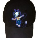 TV Boy Funny Walking w/ Television Head - Black Adjustable Cap Hat