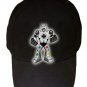 Playbot Funny Giant Robot Video Game Controller - Black Adjustable Cap Hat