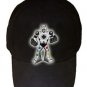 Playbot Funny Giant Robot Video Game Controller - Black Adjustable Cap Hat