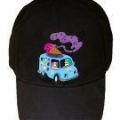 Ice Cream Truck Funny Ice Cream Cone Singing - Black Adjustable Cap Hat
