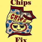 Potato Chips Fix Everything Food Humor - Plywood Wood Print Poster Wall Art