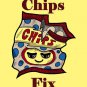 Potato Chips Fix Everything Food Humor - Plywood Wood Print Poster Wall Art