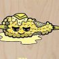 Corn on the Cob Fixes Everything Food Humor - Plywood Wood Print Poster Wall Art