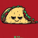 Tacos Fix Everything Food Humor Cartoon - Plywood Wood Print Poster Wall Art