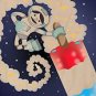 Spaceman Rocket Popsicle Patriotic Space - Plywood Wood Print Poster Wall Art