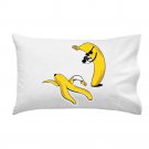 "Murder" Banana & Peel Homicide Scene of the Crime Humor - Single Pillow Case
