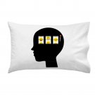 "Mood Of The Day" Casino Slot Machine Brain - Single Pillow Case