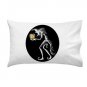 "Kidnap" Evil Moon Creature Stealing Sun in Cage - Single Pillow Case