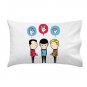 "Paper, Scissors, Rock" Space Explore TV Show Movie Parody - Single Pillow Case